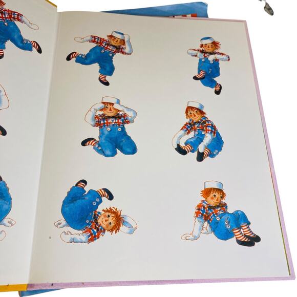 Lot of 4 Raggedy Ann and Andy Books Assorted Hardcover Jan Palmer - Picture 8 of 12